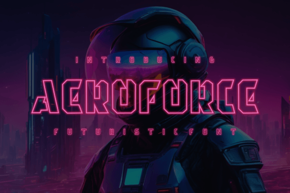 Aeroforce: The Sharp Edge of Modern Typography