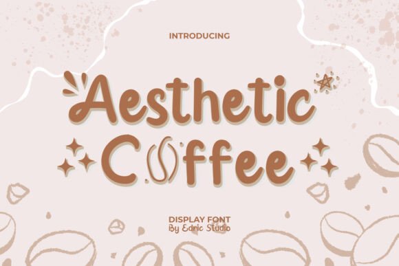 Aesthetic Coffee: Strategic Typography for Brand Positioning and Visual Communication