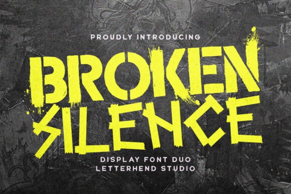 Broken Silence: Amplifying Your Brand with Raw Urban Typography