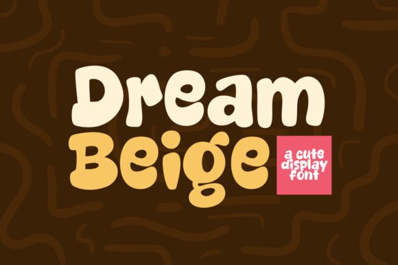 Dream Beige: Elevating Modern Brand Identity with Cream Beige Typography
