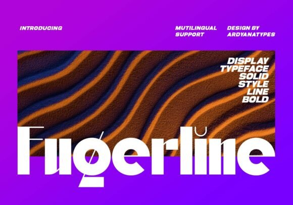 Fugerline: Evaluating a Modern Display Typeface for High-Impact Design