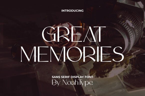 Great Memories Font: Elevating Design with Minimalist Elegance