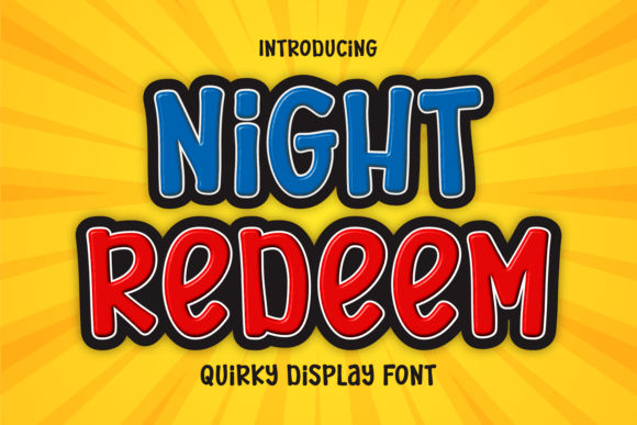 Night Redeem: Mastering the Art of Unconventional Typography