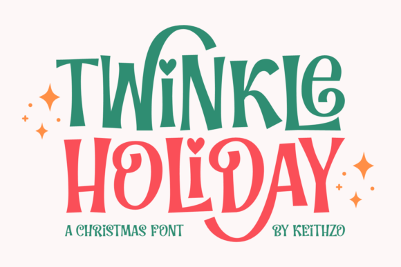 Unveiling the Festive Spirit: How Twinkle Holiday Font Brings Magic to Your Designs