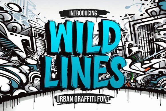 Wild Lines: Blending Urban Rebellion with Pristine Design Structure